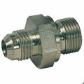 Dixon Hydraulic Adapter, 1-5/16-12 x 1-11 Nominal, 37Deg Male JIC Flare x Male BSPP, Carbon Steel, Domestic B3800-16-16
